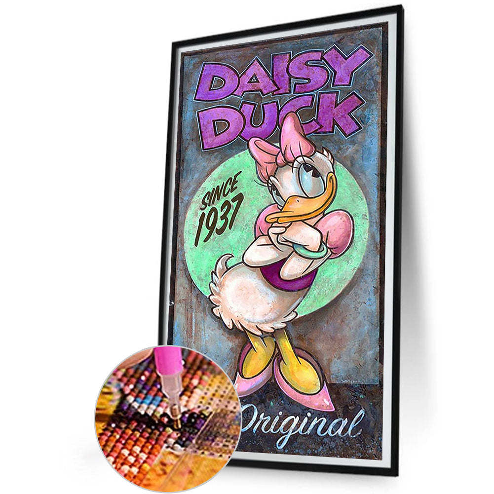 Daisy Duck - Full Round Drill Diamond Painting 30*55CM