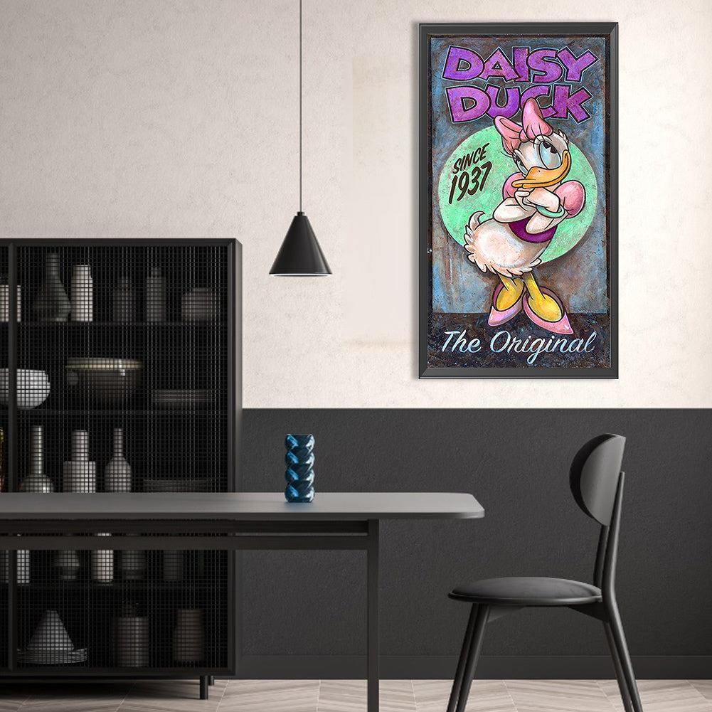 Daisy Duck - Full Round Drill Diamond Painting 30*55CM
