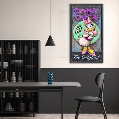 Daisy Duck - Full Round Drill Diamond Painting 30*55CM