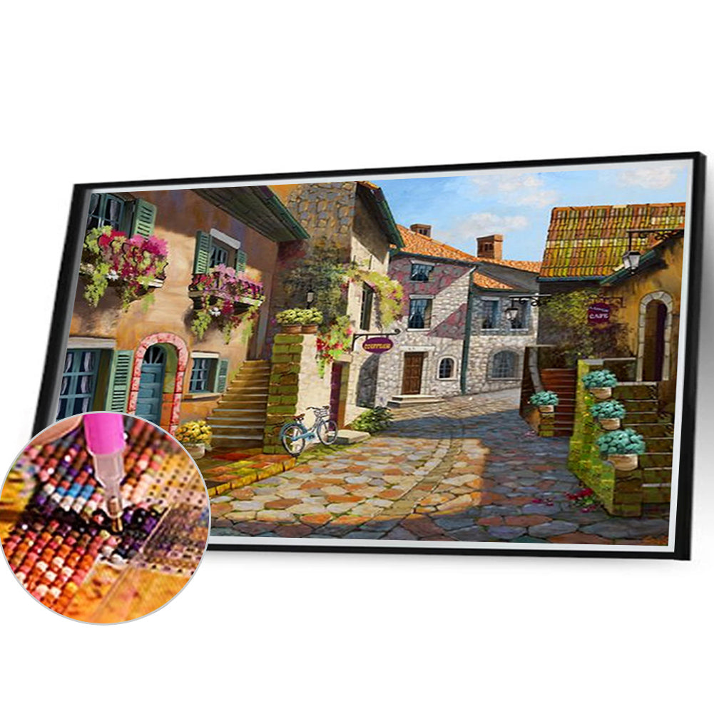 City Street - Full Square Drill Diamond Painting 40*30CM