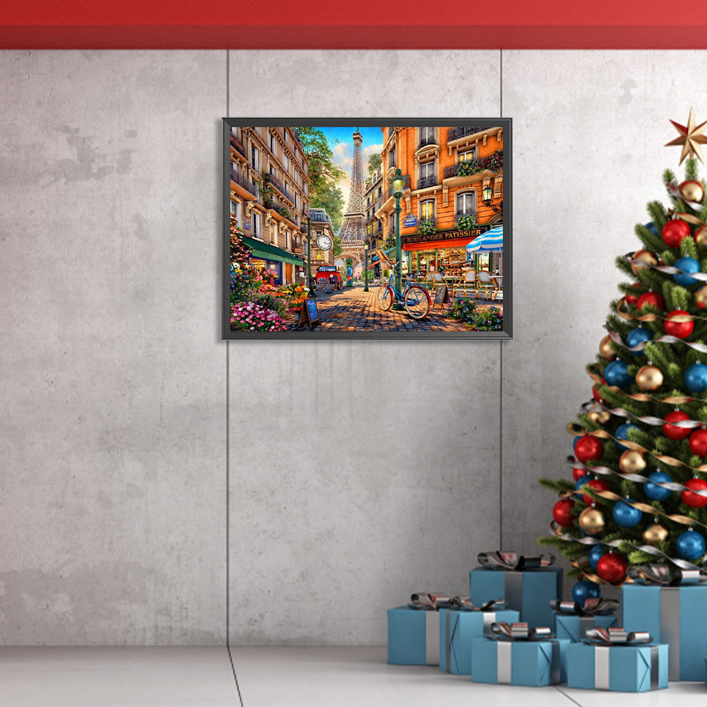 City Street - Full Square Drill Diamond Painting 40*30CM