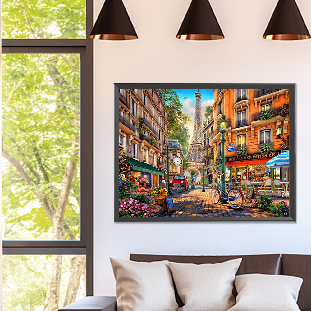 City Street - Full Square Drill Diamond Painting 40*30CM
