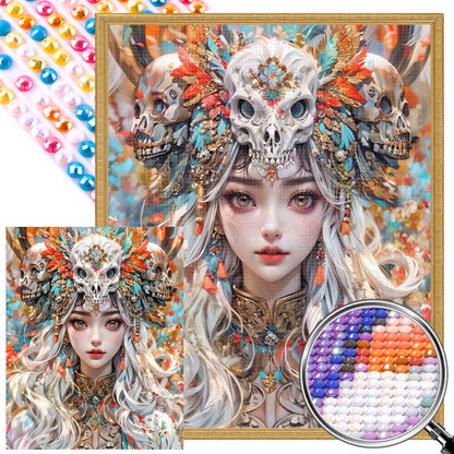 Priestess - Full Round AB Drill Diamond Painting 40*50CM