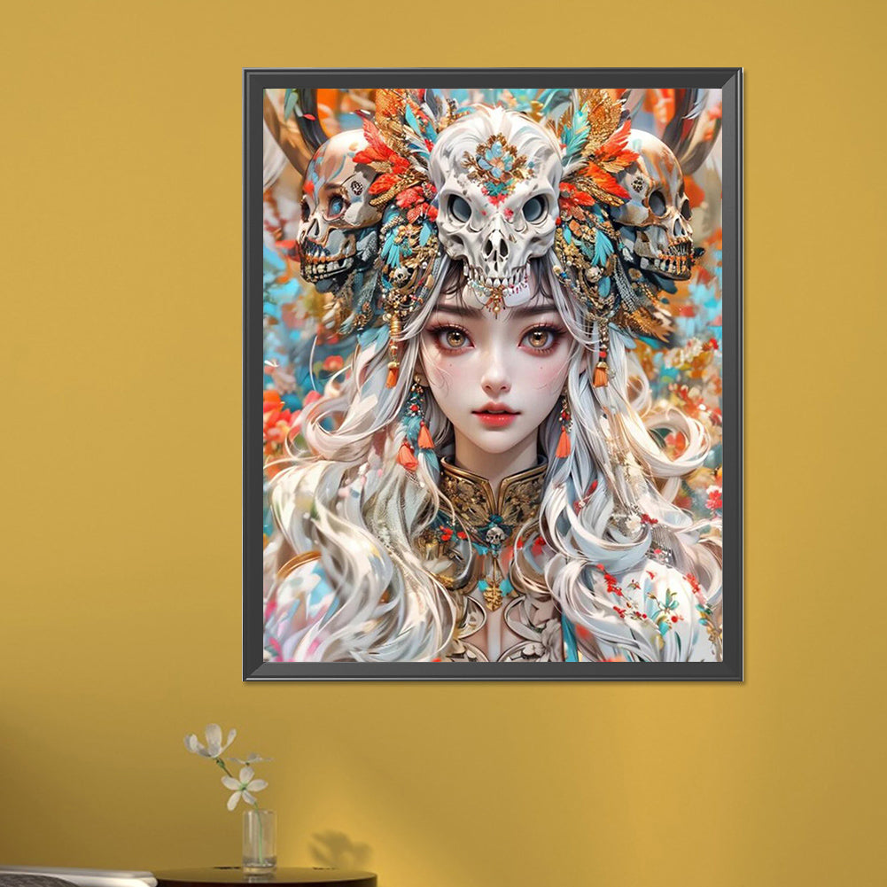 Priestess - Full Round AB Drill Diamond Painting 40*50CM