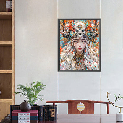 Priestess - Full Round AB Drill Diamond Painting 40*50CM