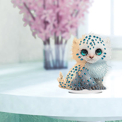 Acrylic Lion Raccoon Diamonds Painting Desktop Decorations for Office Decor (#3)