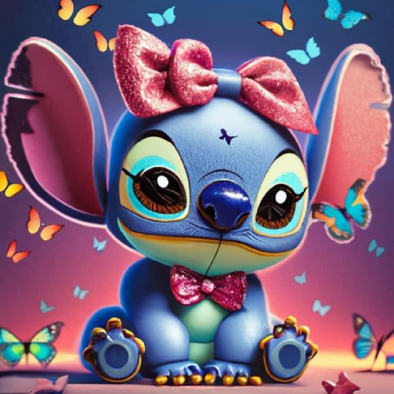 Stitch - Full Round Drill Diamond Painting 30*30CM