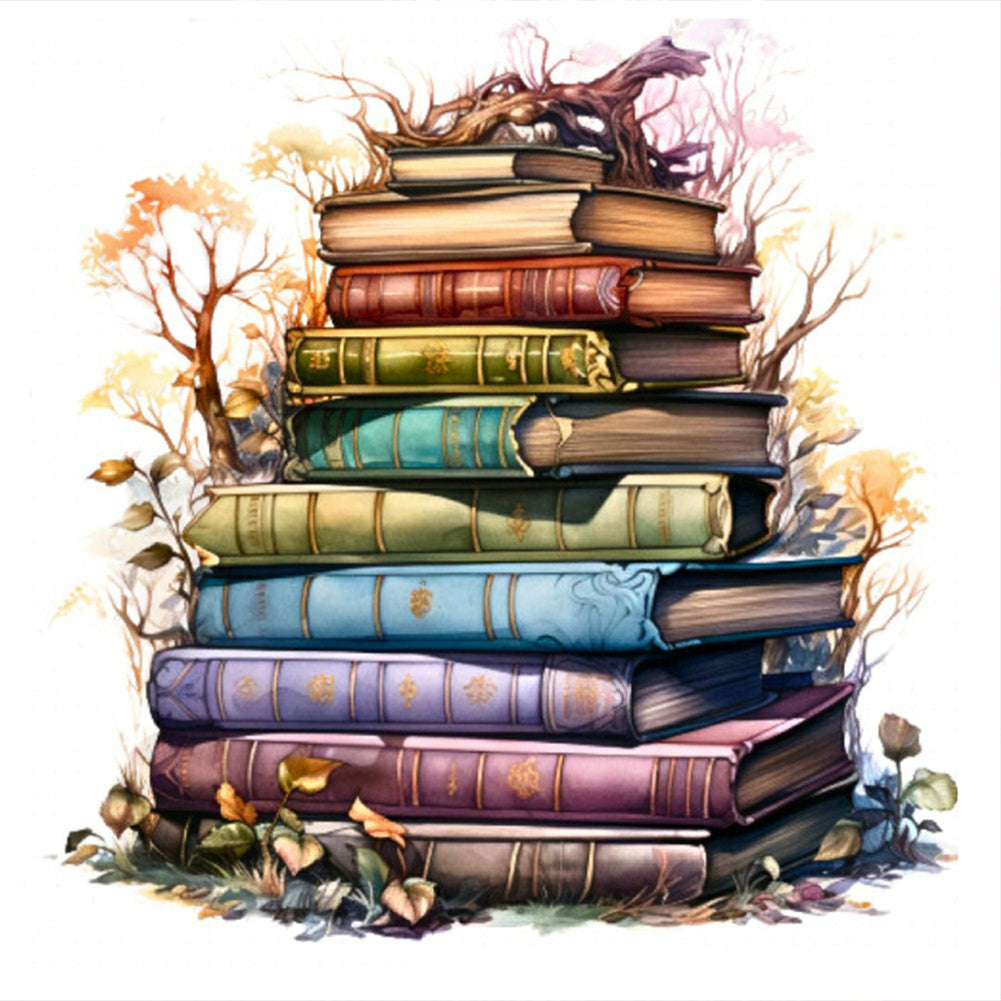 Book Of Another World - Full Round Drill Diamond Painting 40*40CM