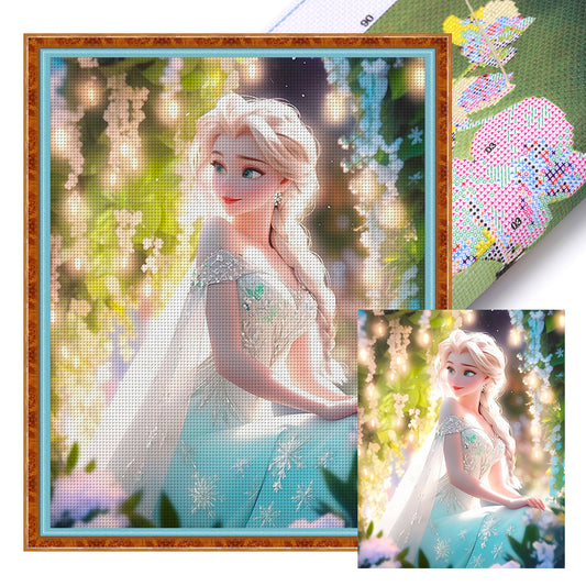 Frozen Queen Elsa - 11CT Stamped Cross Stitch 40*50CM