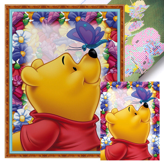 Winnie The Pooh - 11CT Stamped Cross Stitch 40*55CM