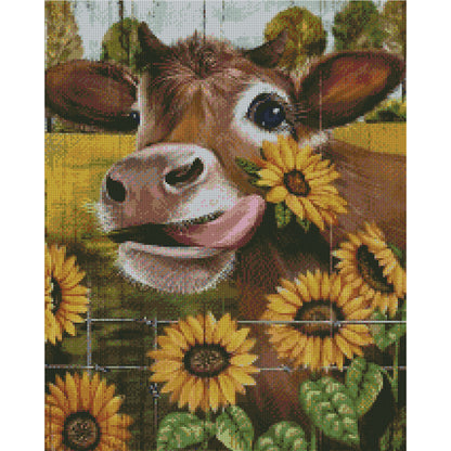 Ox - 11CT Stamped Cross Stitch 40*50CM