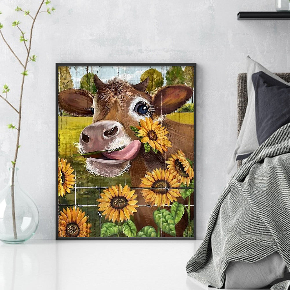 Ox - 11CT Stamped Cross Stitch 40*50CM