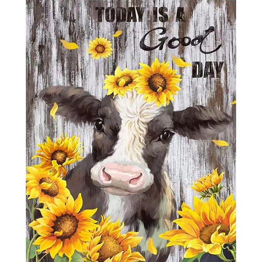 Ox - 11CT Stamped Cross Stitch 40*50CM