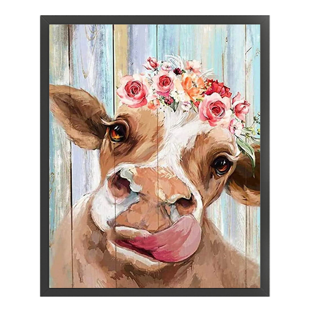 Ox - 11CT Stamped Cross Stitch 40*50CM