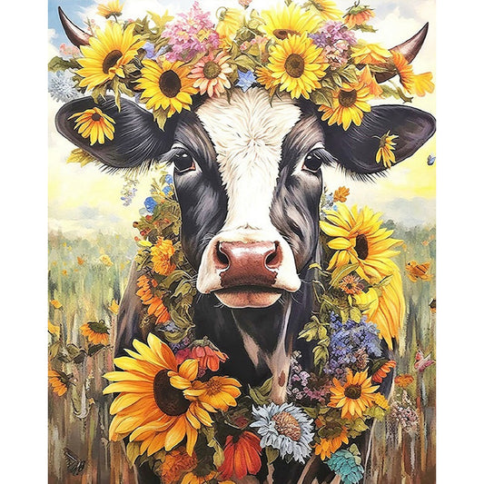 Ox - 11CT Stamped Cross Stitch 40*50CM