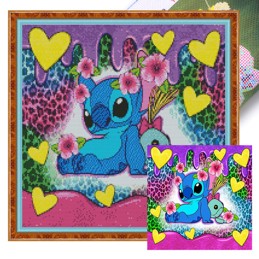 Stitch - 11CT Stamped Cross Stitch 45*45CM