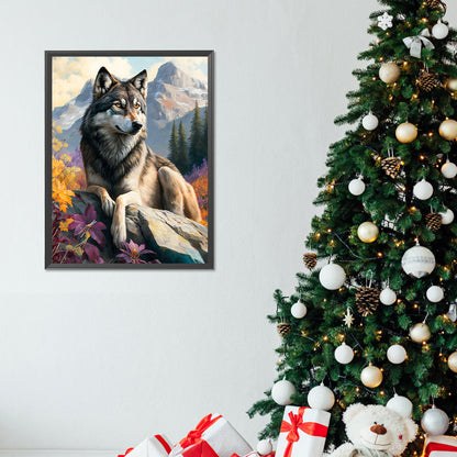 Wolf - Full Round Drill Diamond Painting 30*40CM