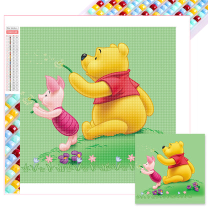 Bear - Full Square Drill Diamond Painting 30*30CM