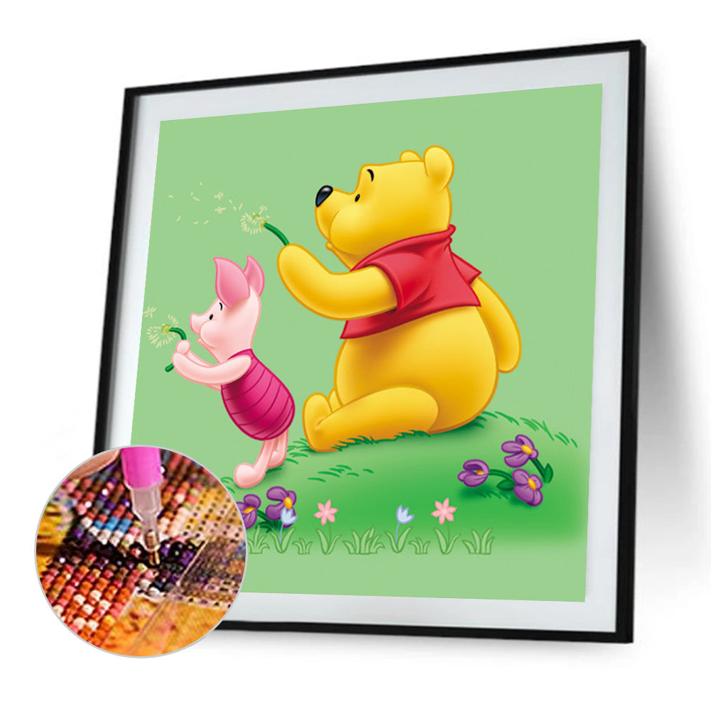 Bear - Full Square Drill Diamond Painting 30*30CM