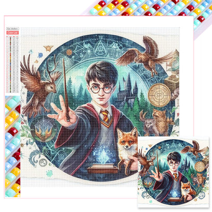 Harry Potter - Full Square Drill Diamond Painting 30*30CM