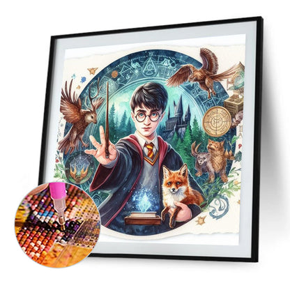 Harry Potter - Full Square Drill Diamond Painting 30*30CM