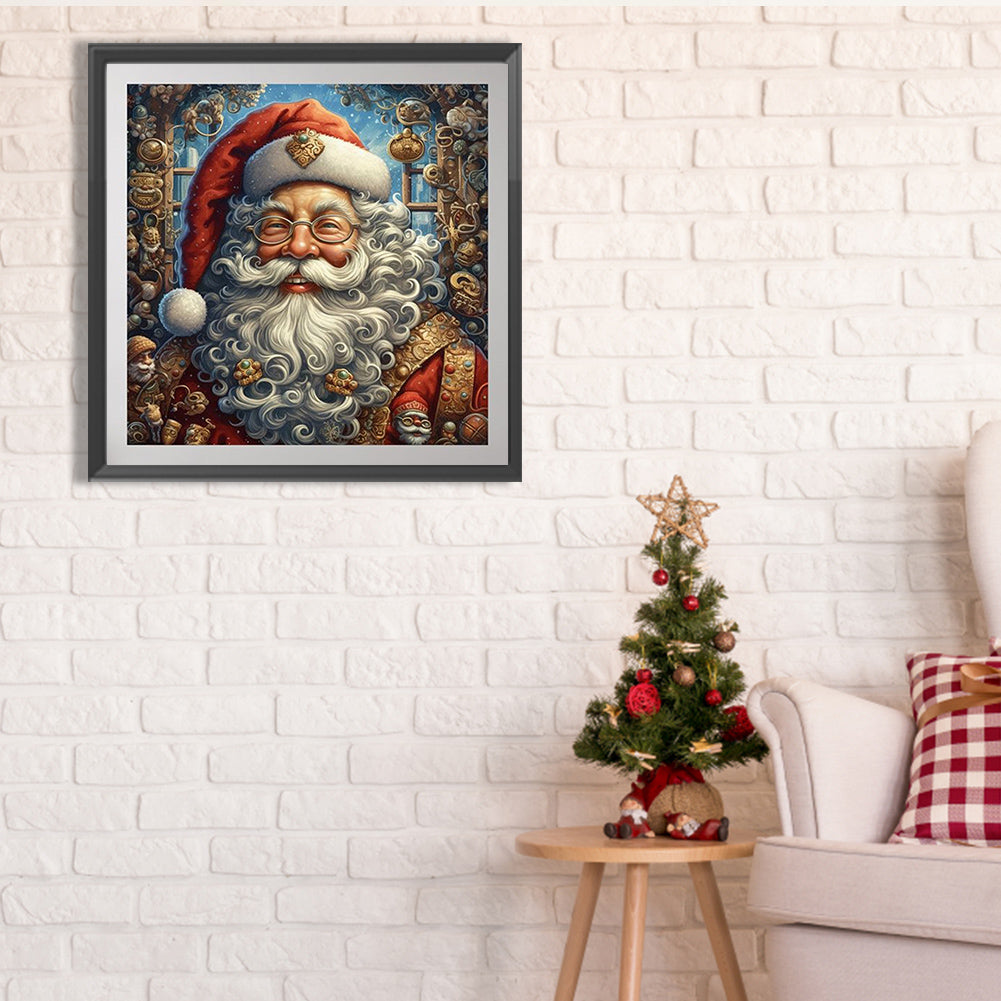 Santa Claus - Full Square Drill Diamond Painting 30*30CM