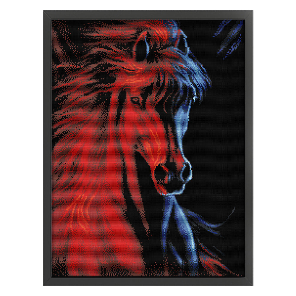 Ice And Fire - 14CT Stamped Cross Stitch 44*58CM(Joy Sunday)