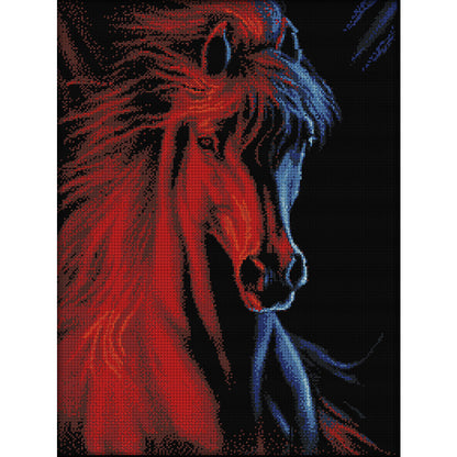 Ice And Fire - 14CT Stamped Cross Stitch 44*58CM(Joy Sunday)