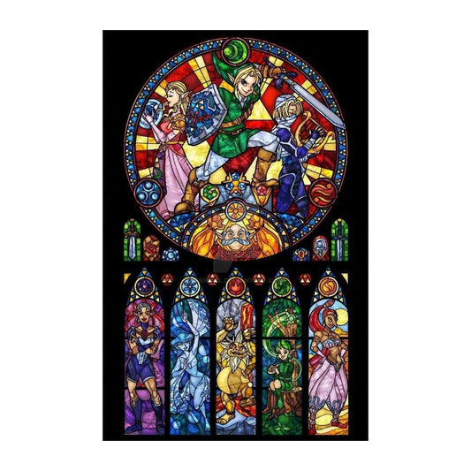 The Legend Of Zelda - 11CT Stamped Cross Stitch 50*75CM