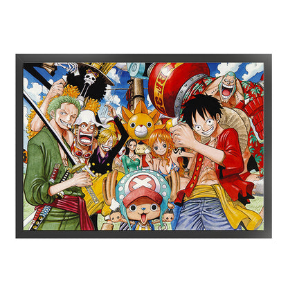 One Piece - 11CT Stamped Cross Stitch 100*74CM