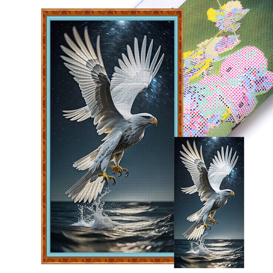 Sea Eagle - 11CT Stamped Cross Stitch 40*70CM(Joy Sunday)