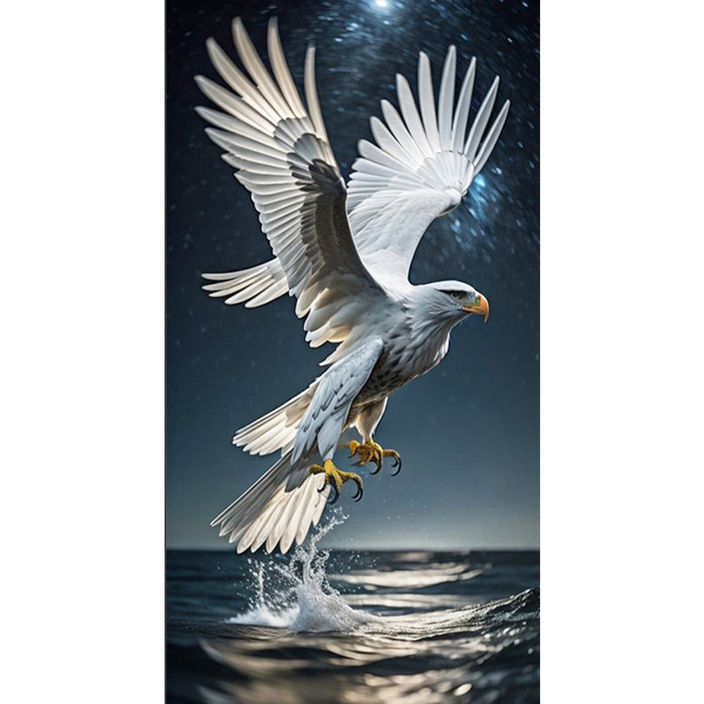 Sea Eagle - 11CT Stamped Cross Stitch 40*70CM(Joy Sunday)