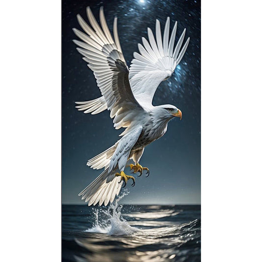 Sea Eagle - 11CT Stamped Cross Stitch 40*70CM(Joy Sunday)