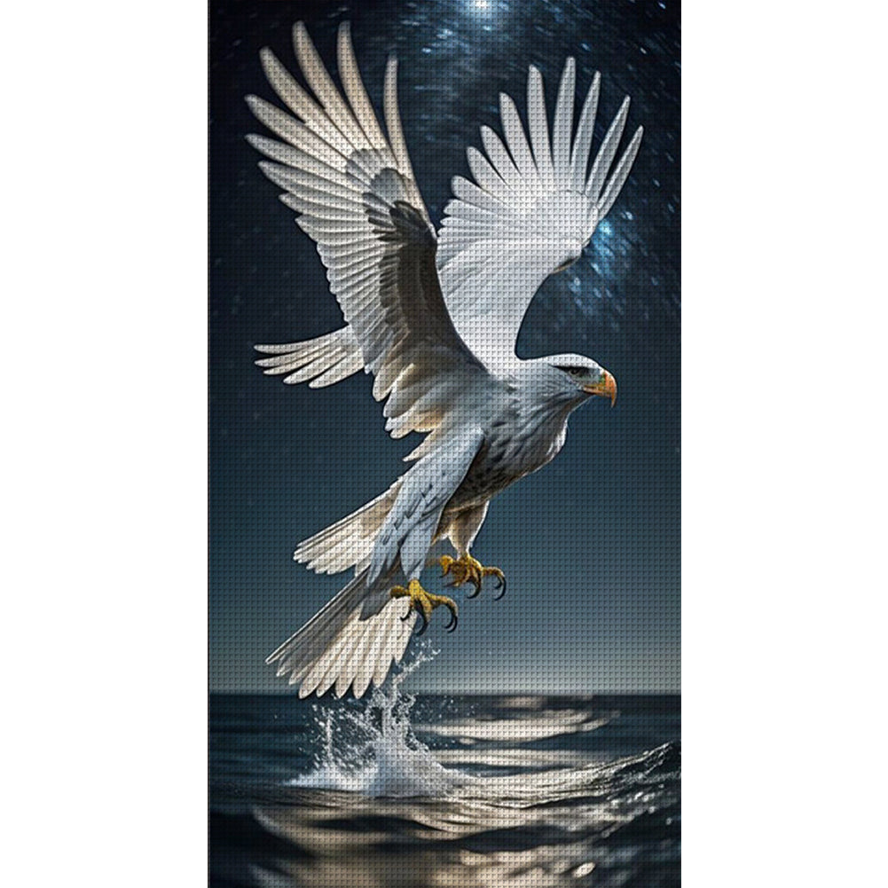 Sea Eagle - 11CT Stamped Cross Stitch 40*70CM(Joy Sunday)