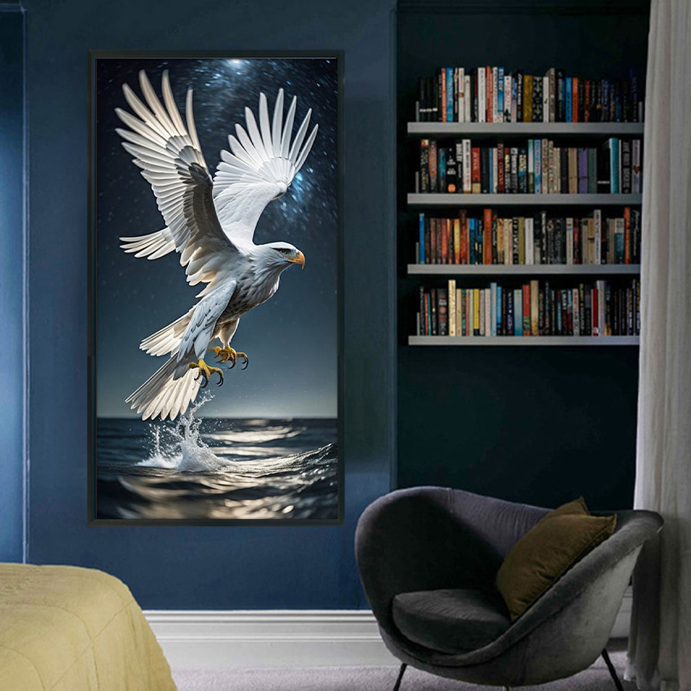 Sea Eagle - 11CT Stamped Cross Stitch 40*70CM(Joy Sunday)