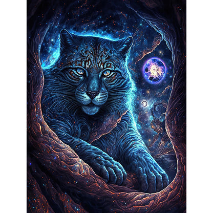 Tiger - Full Round Drill Diamond Painting 30*40CM