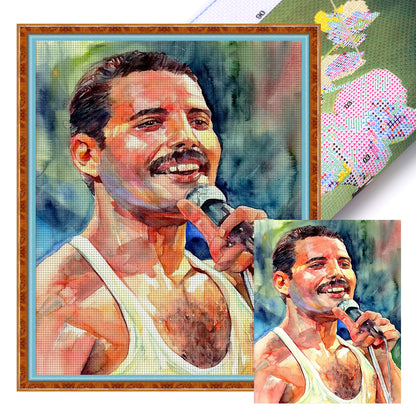 Singer - 11CT Stamped Cross Stitch 40*50CM(Joy Sunday)