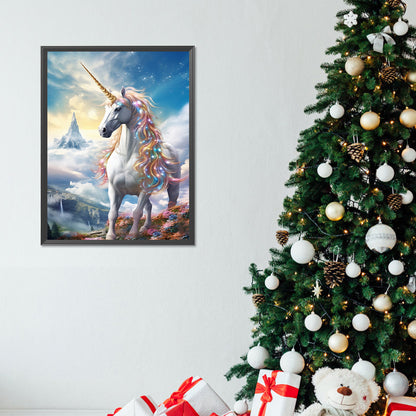 Fantasy Unicorn - Full Round Drill Diamond Painting 30*40CM