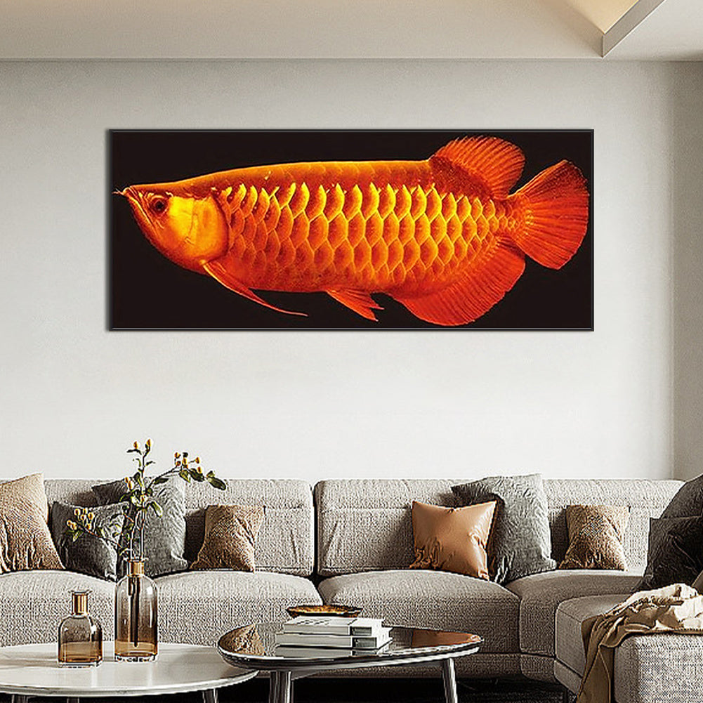 Giant Goldfish - Full Round Drill Diamond Painting 110*45CM