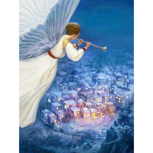 Winter Gospel - Full Round Drill Diamond Painting 30*40CM