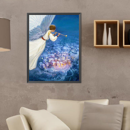 Winter Gospel - Full Round Drill Diamond Painting 30*40CM