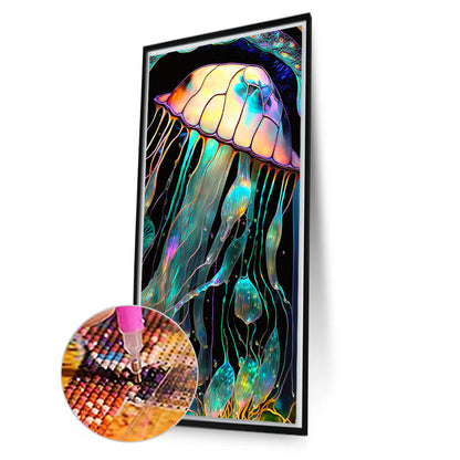 Jellyfish - Full Square Drill Diamond Painting 40*70CM