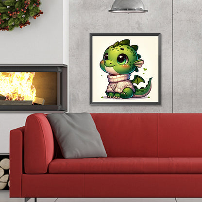 The Obedient Waiting Dragon - Full Round Drill Diamond Painting 30*30CM