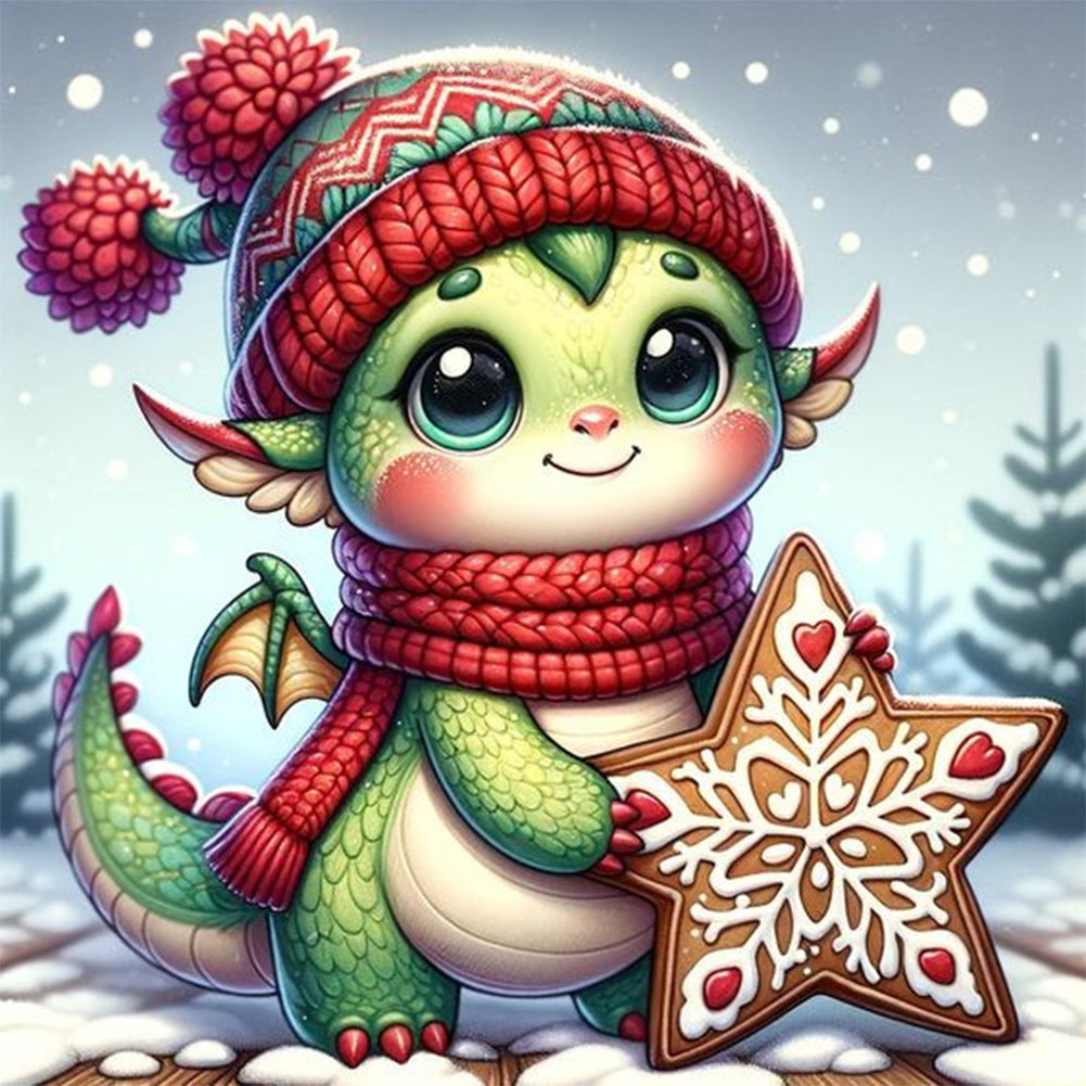 Little Dragon Man - Full Square Drill Diamond Painting 30*30CM