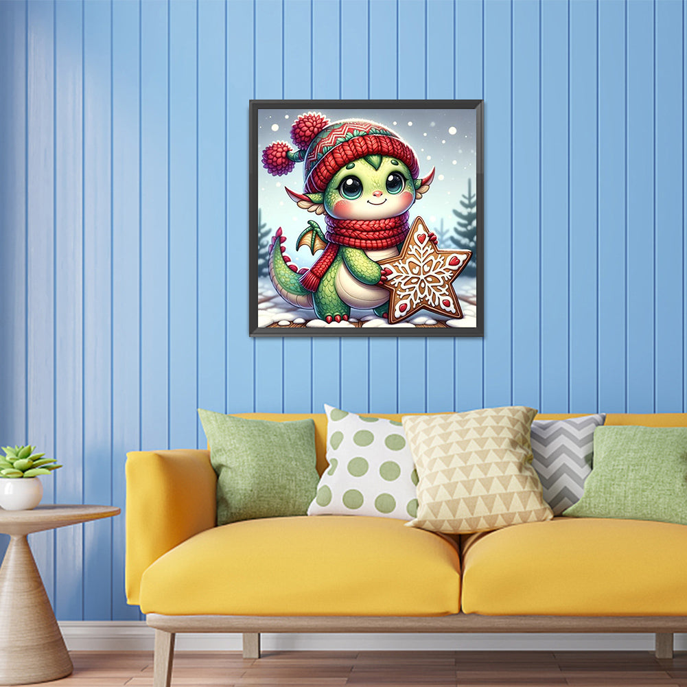 Little Dragon Man - Full Square Drill Diamond Painting 30*30CM