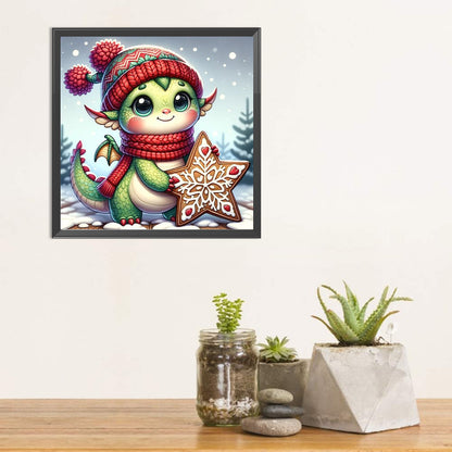 Little Dragon Man - Full Square Drill Diamond Painting 30*30CM