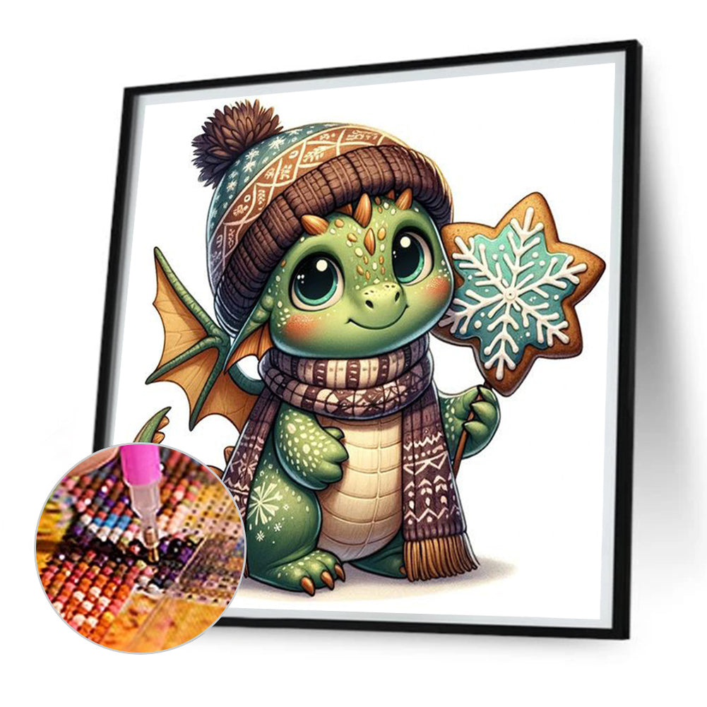 Little Dragon Man - Full Square Drill Diamond Painting 30*30CM