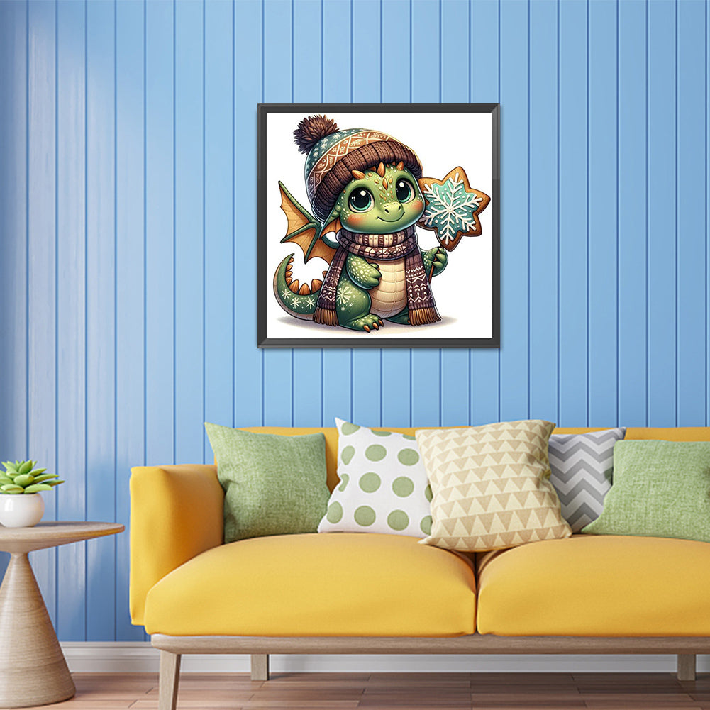 Little Dragon Man - Full Square Drill Diamond Painting 30*30CM