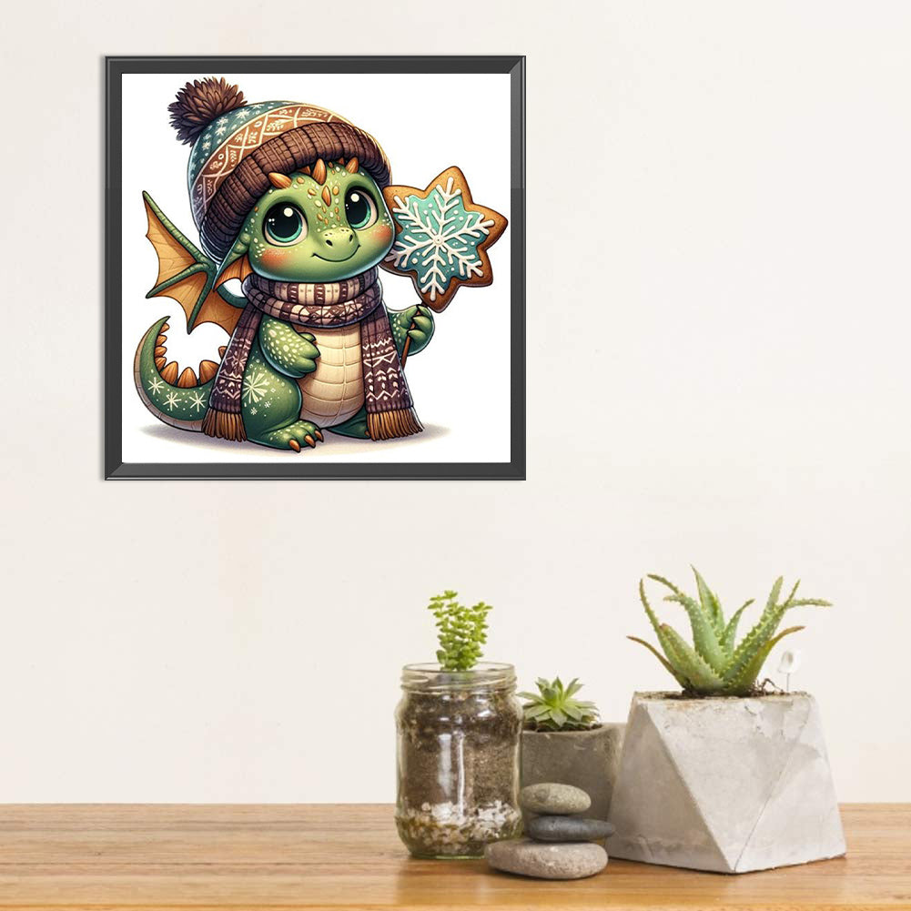 Little Dragon Man - Full Square Drill Diamond Painting 30*30CM