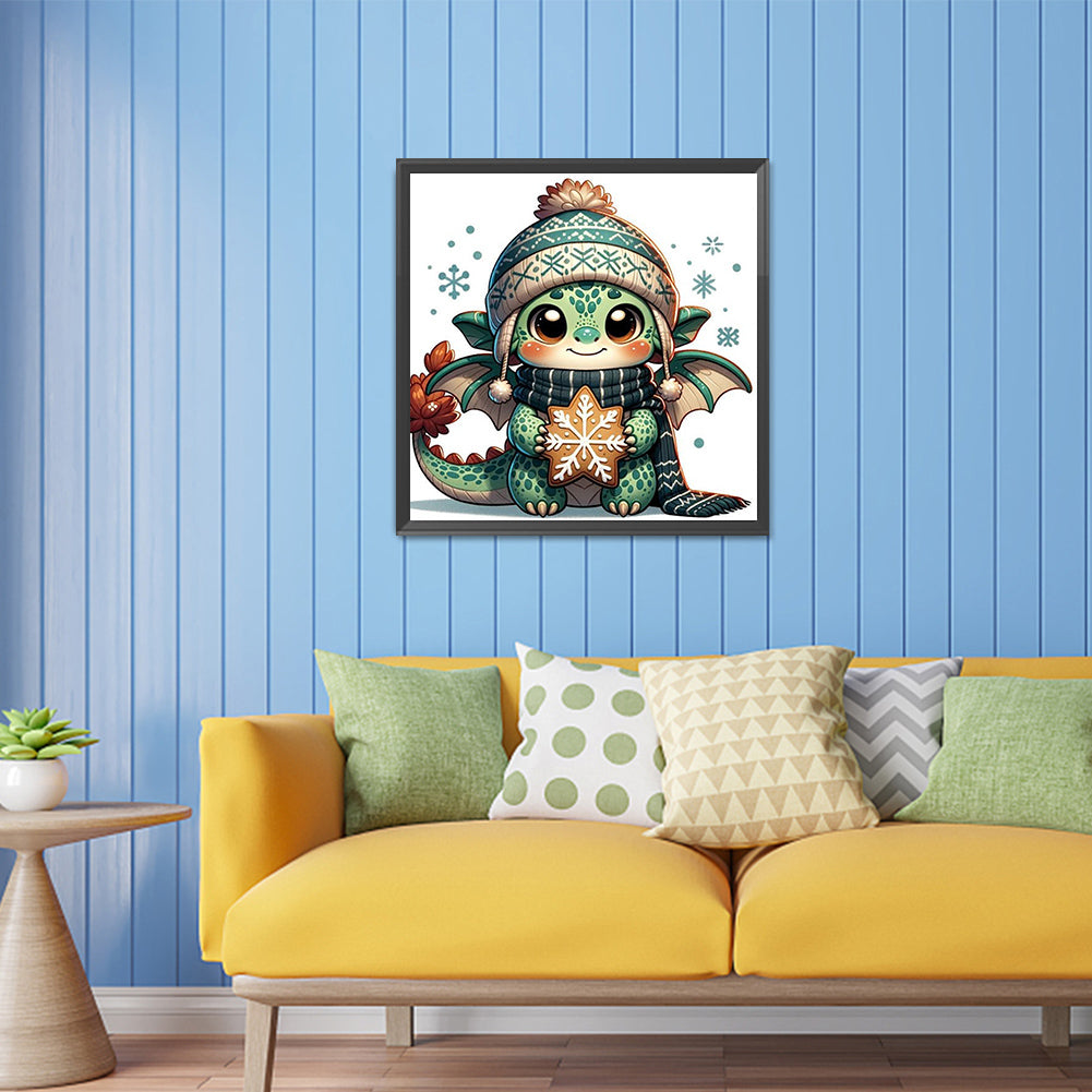 Little Dragon Man - Full Square Drill Diamond Painting 30*30CM